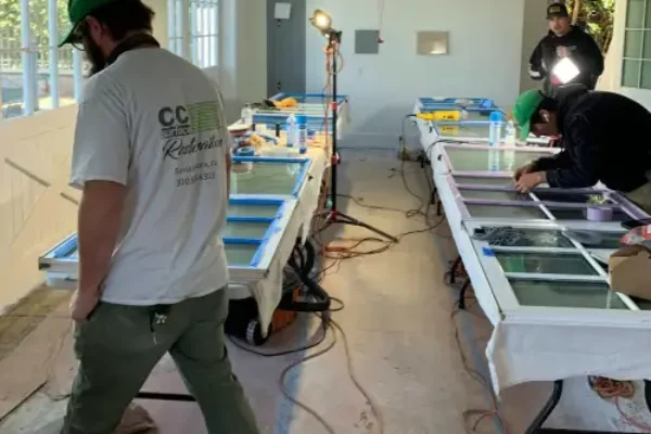 Post-Construction Glass Scratch Removal